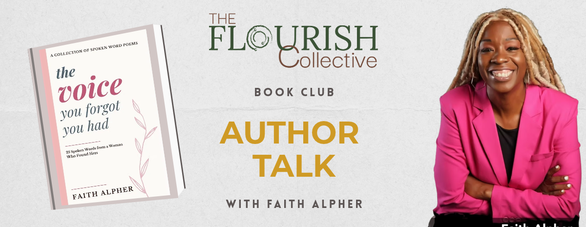 The Voice You Forgot You Had Book Club & Author Talk with Faith Alpher